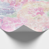 Papier Cadeau Texture géométrique classique modèle moderne répét (Coin)