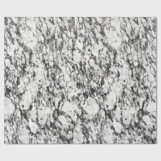 Papier Cadeau texture granite | Arrière - plan de marbre en noir (Plat)