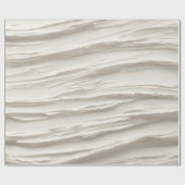 Papier Cadeau Texture ivoire Abstraite (Plat)