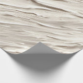 Papier Cadeau Texture ivoire Abstraite (Coin)