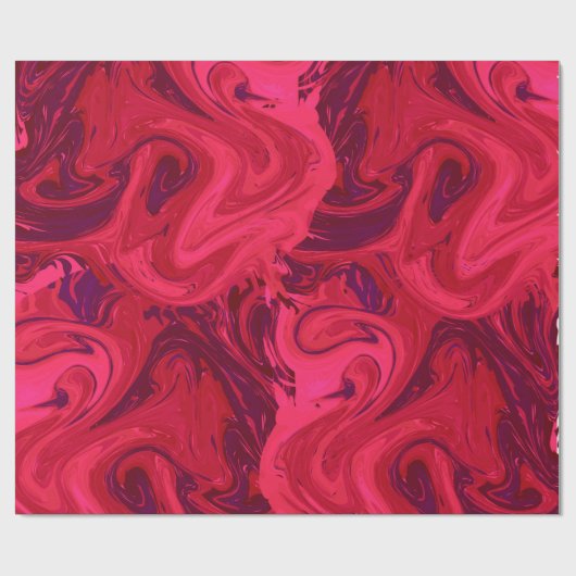 Papier Cadeau Texture marbrée mauve-foncé, technique riche (Plat)