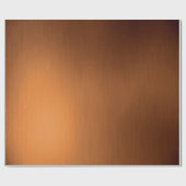 Papier Cadeau Texture métallique de cuivre affligée 24 (Plat)