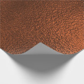 Papier Cadeau Texture métallique de cuivre affligée 7 (Coin)