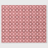 Papier Cadeau Texture moderne rose (Plat)