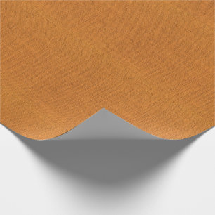 Papier Cadeau Texture orange de toile de jute