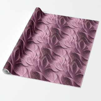 Papier Cadeau Texture Pailleté Motif Or Brillance