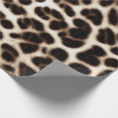 Papier Cadeau texture poster de animal peau de fourrure cheetah  (Coin)