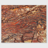 Papier Cadeau Texture Red Rock (Plat)