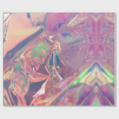 Papier Cadeau Texture rose brillante Opale (Plat)