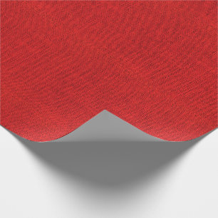 Papier Cadeau Texture rouge de toile de jute