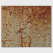 Papier Cadeau Texture Rouille Vintage rouille rustique Découpage (Plat)