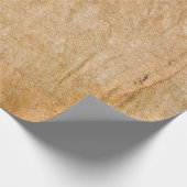 Papier Cadeau Texture toile de peinture style textile (Coin)