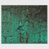Papier Cadeau Texture vintage de Grunge Vert Néon (Plat)