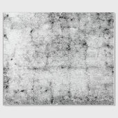 Papier Cadeau Texture Vintage noir noir vêtu (Plat)