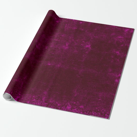 Papier Cadeau Texture Vintage Rose Foncé Fuchsia Découpage (Déroulé)