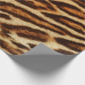 Papier Cadeau Textures de fourrure de léopard. Poster de animal (Coin)