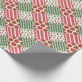 Papier Cadeau Textures de Noël (Coin)