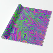 Papier Cadeau textures psychodeliques (Déroulé)