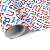 Papier Cadeau thaï (Coin rond)