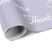 Papier Cadeau Thank you Wrapping paper  (Coin rond)