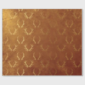 Papier Cadeau Thankesgiving Gold Foil (Plat)