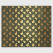 Papier Cadeau Thankesgiving Gold Foil (Plat)