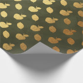 Papier Cadeau Thankesgiving Gold Foil (Coin)