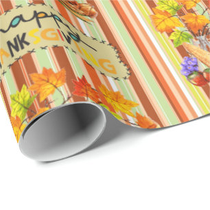Papier cadeau Thanksgiving