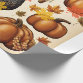 Papier cadeau Thanksgiving (Coin)