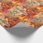 Papier cadeau Thanksgiving (Coin)