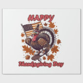 Papier Cadeau Thanksgiving 2023 (Plat)