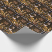 Papier Cadeau Thanksgiving Day Turkey Dinner With Wildlife (Coin)