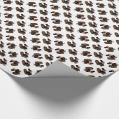 Papier Cadeau Thanksgiving Pilgrie Turquie (Coin)