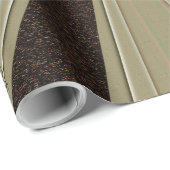 Papier Cadeau Thanksgiving Turquie sculpté - (Coin rond)