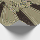 Papier Cadeau Thanksgiving Turquie sculpté - (Coin)