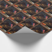 Papier Cadeau Thanksgiving vintage Turquie (Coin)