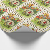 Papier Cadeau Thanksgiving vintage Turquie (Coin)