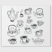 Papier Cadeau Thé (Plat)