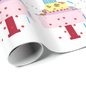 Papier Cadeau The Afternoon Nap- Belated Birthday: (Coin rond)