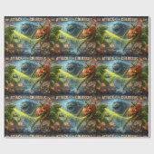Papier Cadeau The attack of the Colossus mutant veggie bulk mat (Plat)