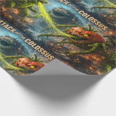Papier Cadeau The attack of the Colossus mutant veggie mat wrapp (Coin)