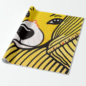 Papier Cadeau The beagle's head rested on the armrest. (Déroulé)