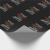 Papier Cadeau The Best Way To Spread Christmas Cheer Funny Xmas (Coin)