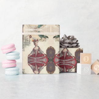 Papier Cadeau Thé dansant à l'ancienne Paris Fête d'anniversaire