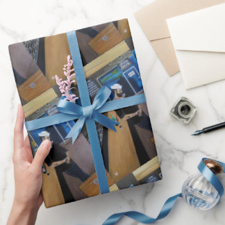 Papier Cadeau The Drunken Sailor Painting by Alfred Fox