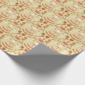 Papier Cadeau Thé éffrayant - Lumineux (Coin)