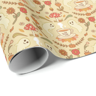 Papier Cadeau Thé éffrayant - Lumineux