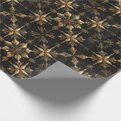 Papier Cadeau The Elegant Christmas - Black (Coin)