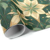Papier Cadeau The Elegant Christmas - Star (Coin rond)
