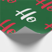 Papier Cadeau The elegant Christmas wrapping paper (Coin)